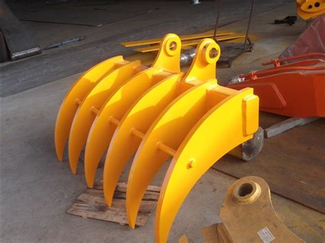 mini excavator limb rake|brush rake for mini excavator.